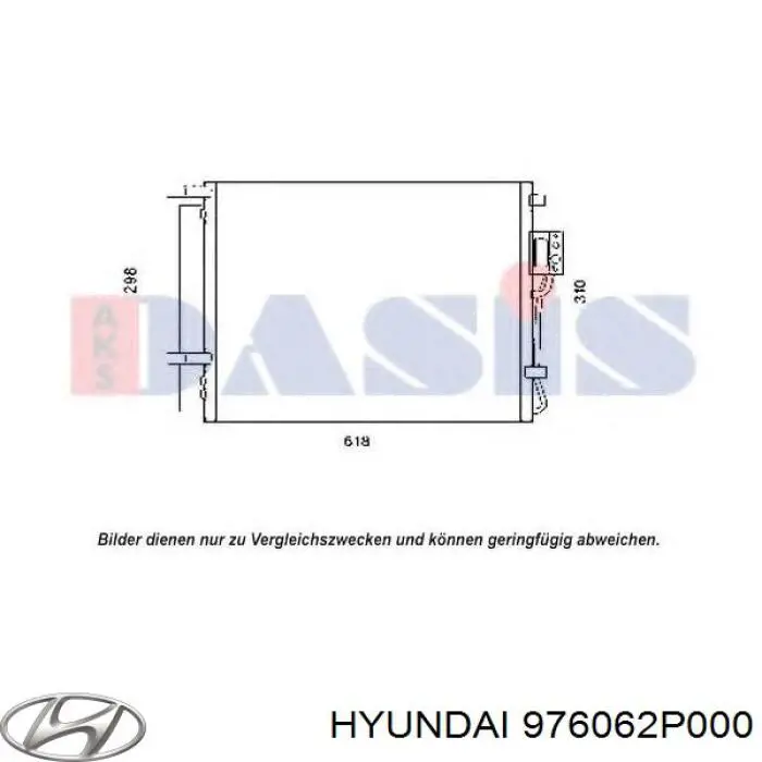 Aire acondicionado capacitor Hyundai/Kia 976062P000 precio, desde 119,93 EUR