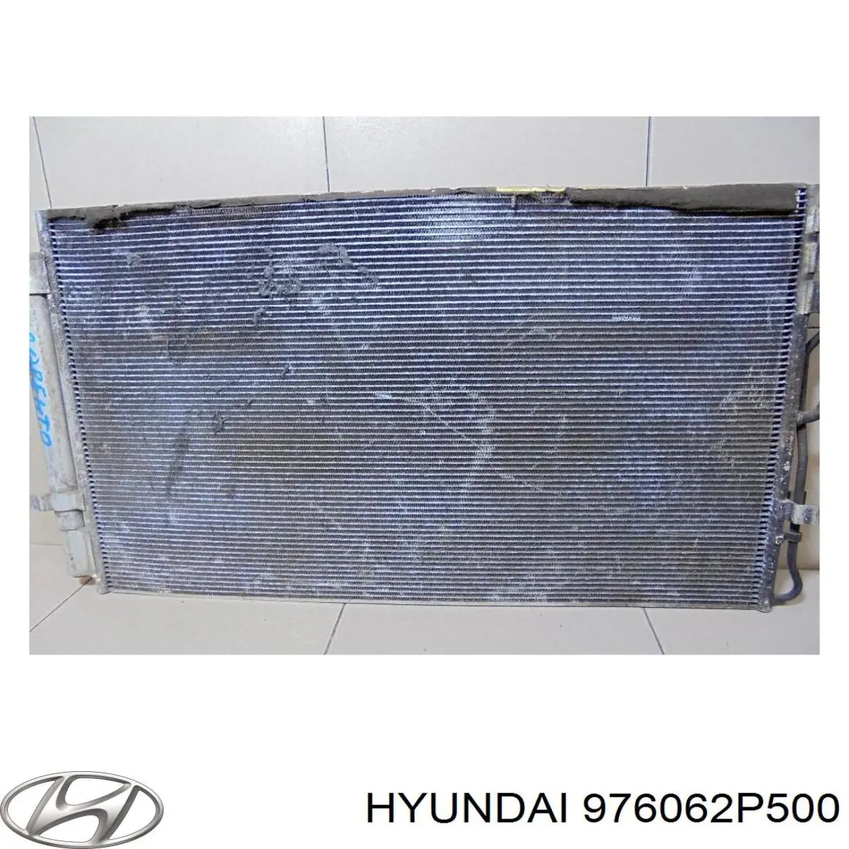 976062P500 Hyundai/Kia Radiador de aire acondicionado