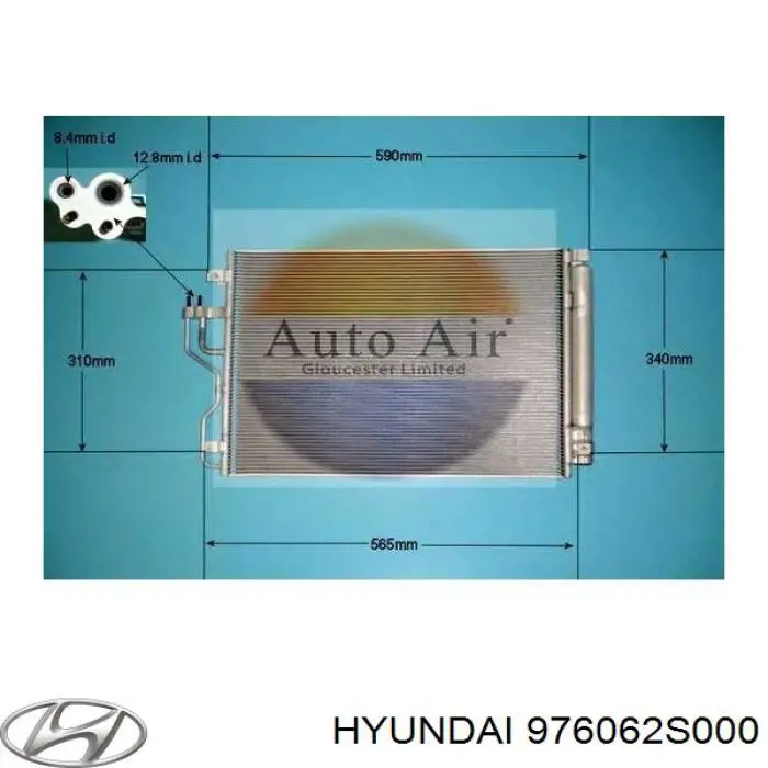 Comprar 976062S000 Hyundai/Kia Condensador de aire acondicionado