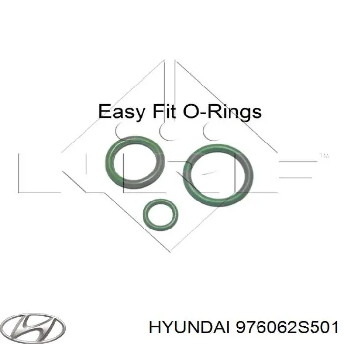 976062S501 Hyundai/Kia condensador aire acondicionado