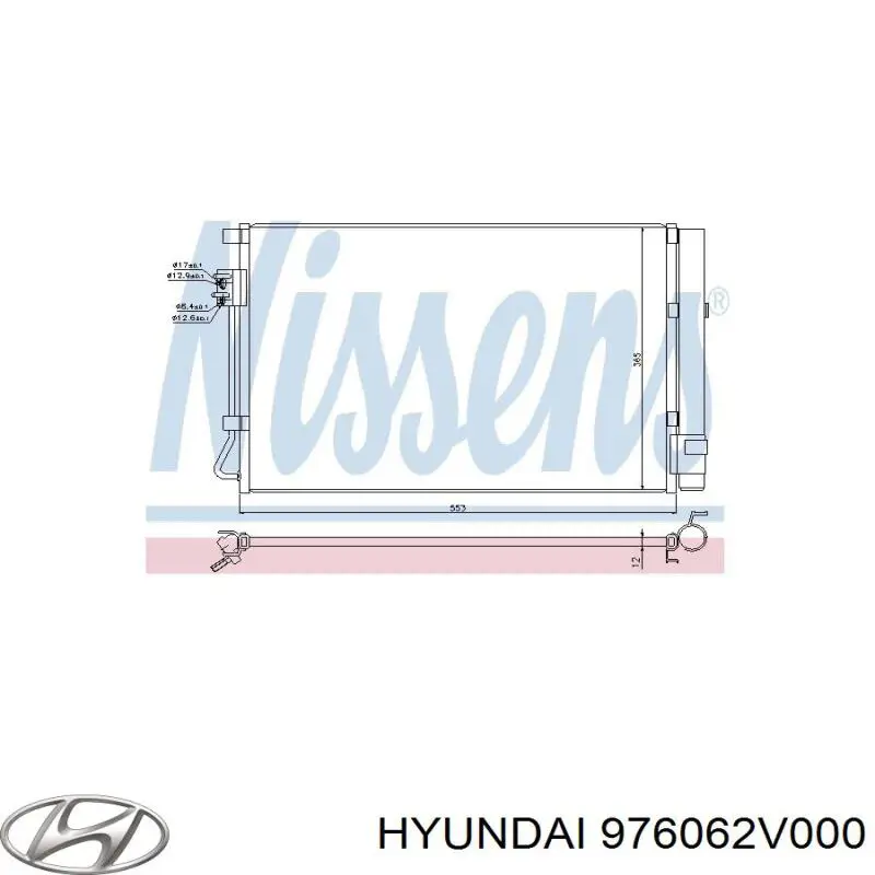 Aire acondicionado capacitor Hyundai/Kia 976062V000 precio, desde 143,30 EUR