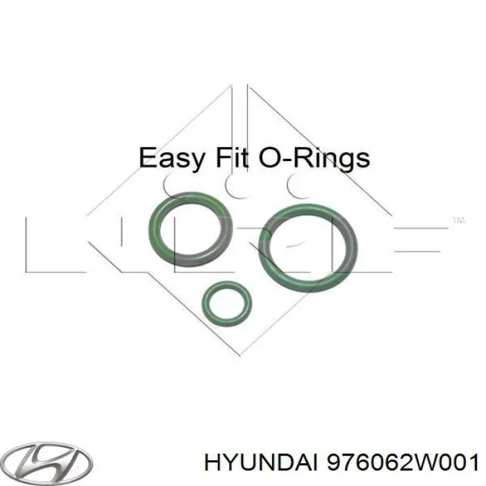 976062W001 Hyundai/Kia condensador aire acondicionado