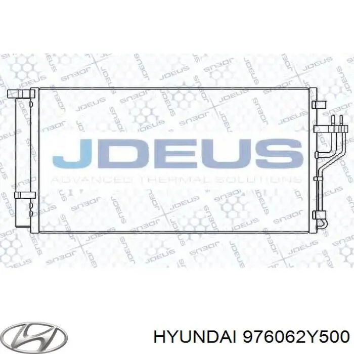 976062Y500 Hyundai/Kia condensador aire acondicionado