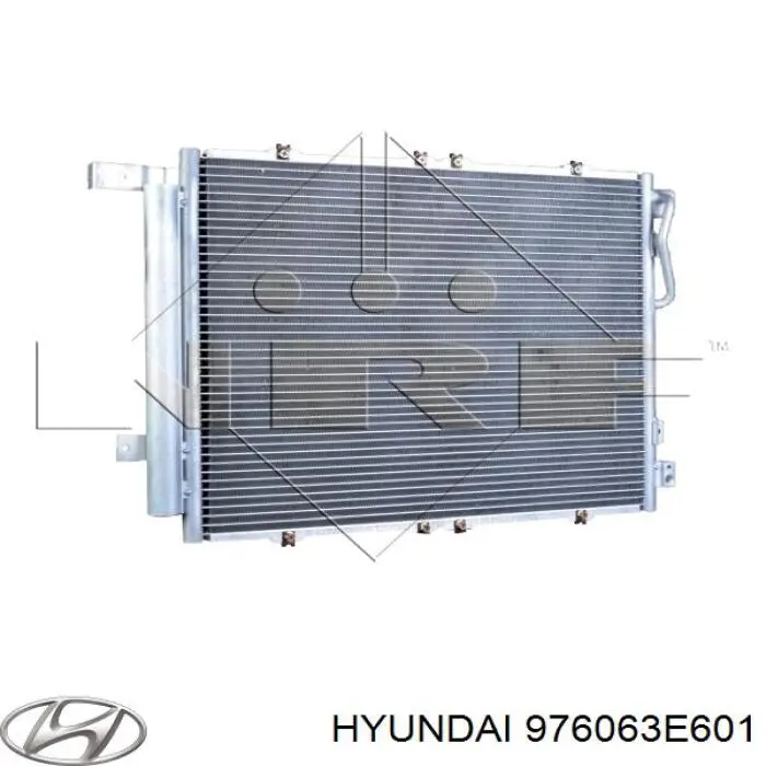 976063E601 Hyundai/Kia condensador aire acondicionado