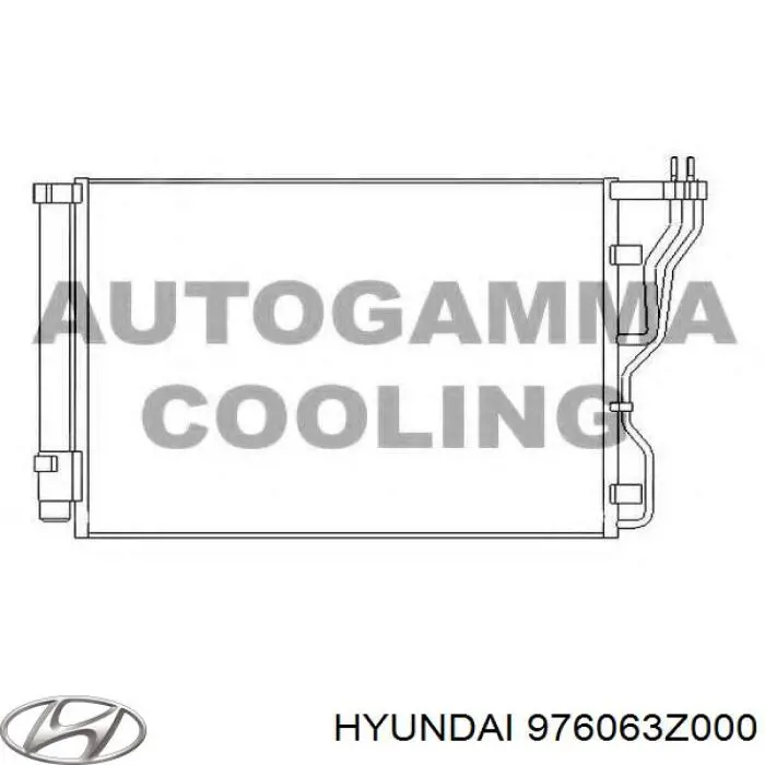 Aire acondicionado capacitor Hyundai/Kia 976063Z000 precio, desde 90,61 EUR