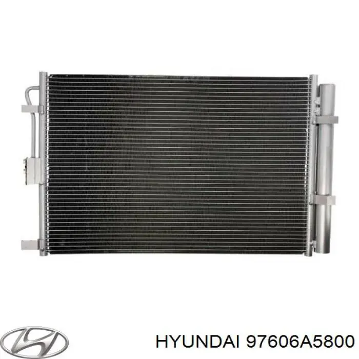 97606A5800 Hyundai/Kia condensador aire acondicionado
