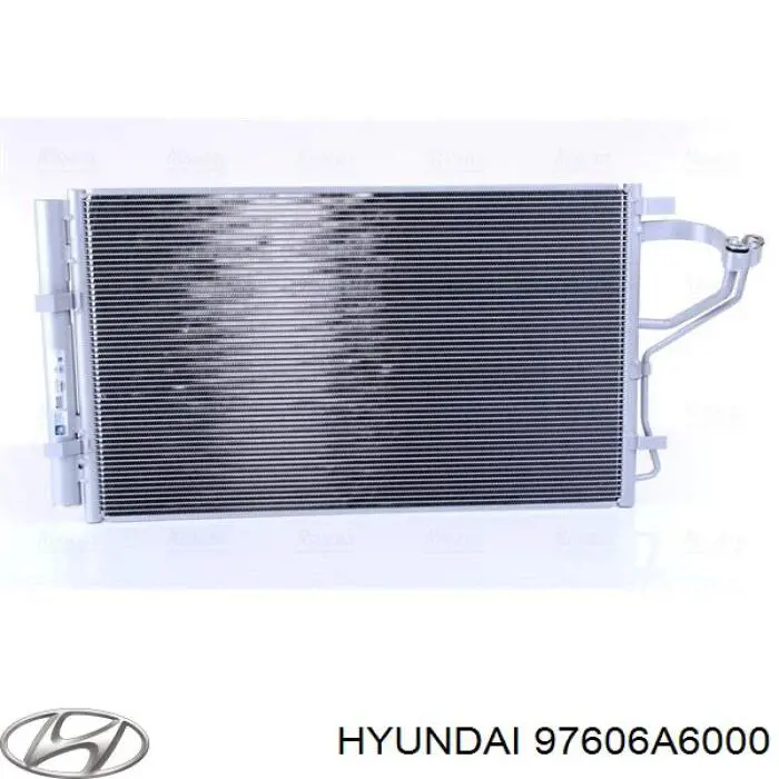 97606A6000 Hyundai/Kia condensador aire acondicionado