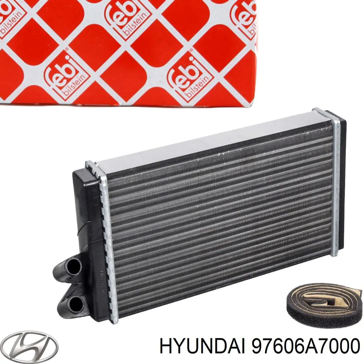 97606A7000 Hyundai/Kia condensador aire acondicionado