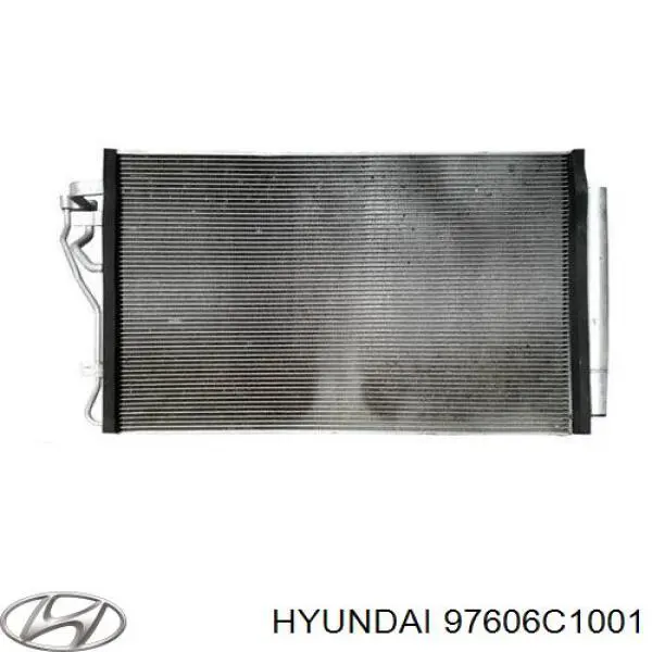 97606C1001 Hyundai/Kia condensador aire acondicionado