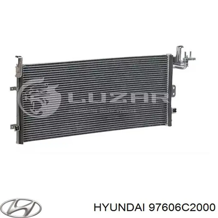 Radiador de aire acondicionado Hyundai Sonata (LF)