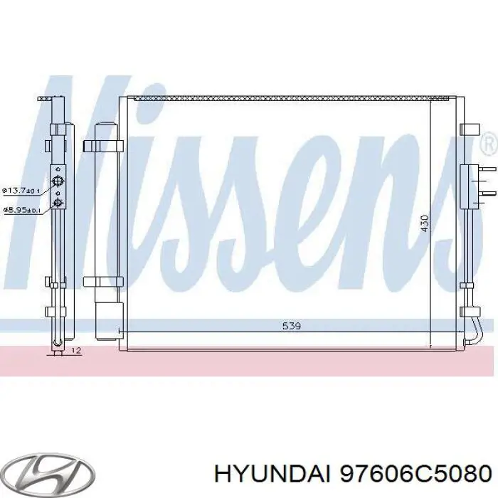 97606C5080 Hyundai/Kia