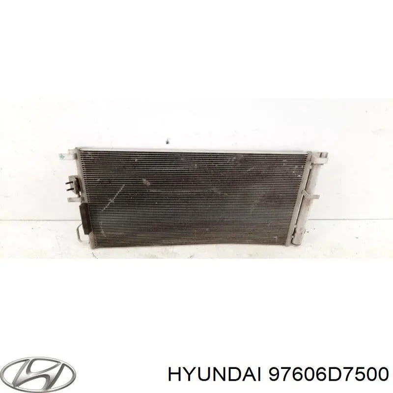 97606D7550 Hyundai/Kia condensador aire acondicionado