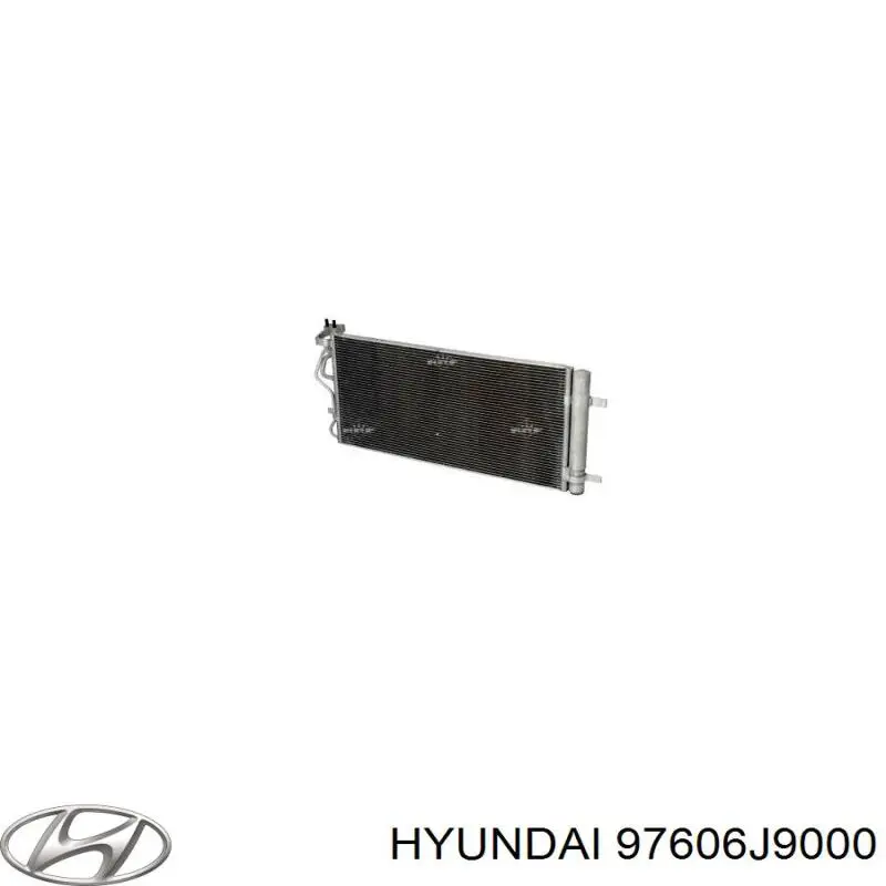 Radiador de aire acondicionado para Hyundai KONA (OS)