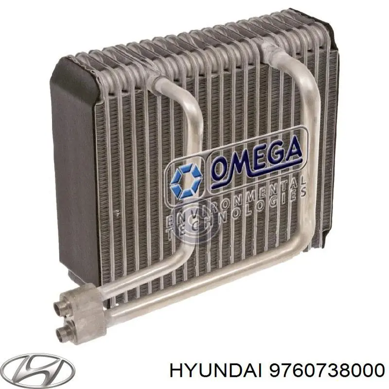 Evaporador, aire acondicionado para Hyundai Santa Fe (SM)