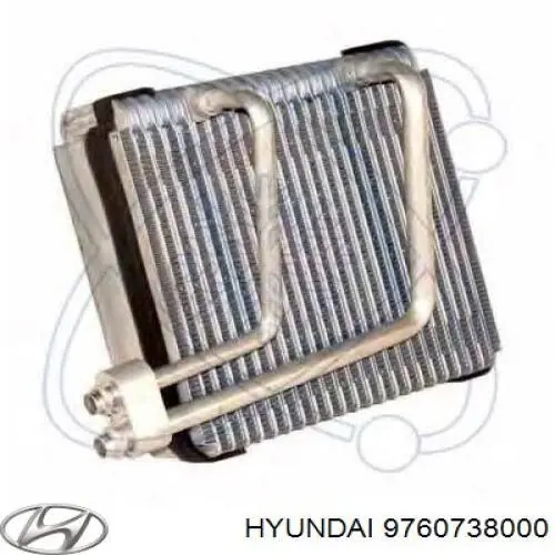  Evaporador de aire acondicionado Hyundai Sonata 4