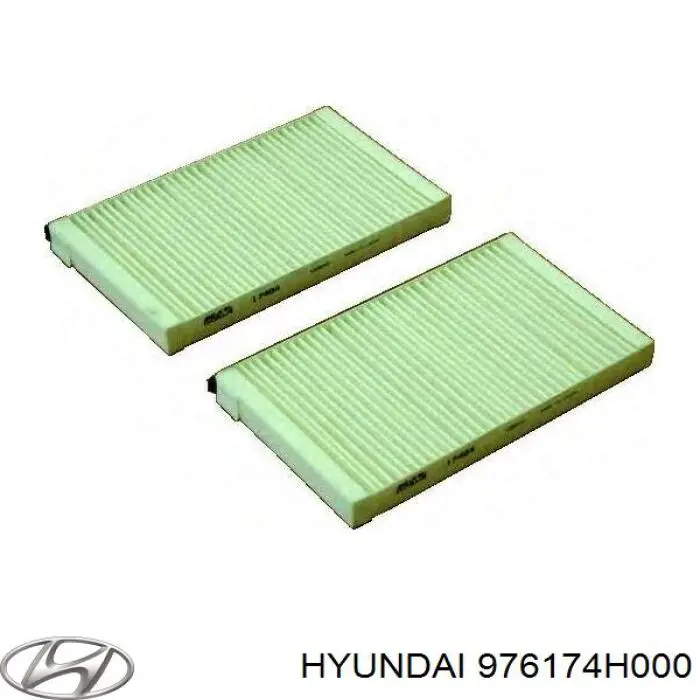 Filtro de cabina Hyundai/Kia 976174H000 precio, desde 11,86 EUR