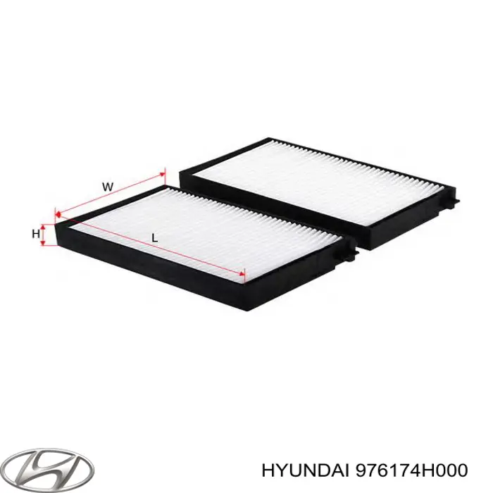976174H000 Hyundai/Kia Filtro antipolen