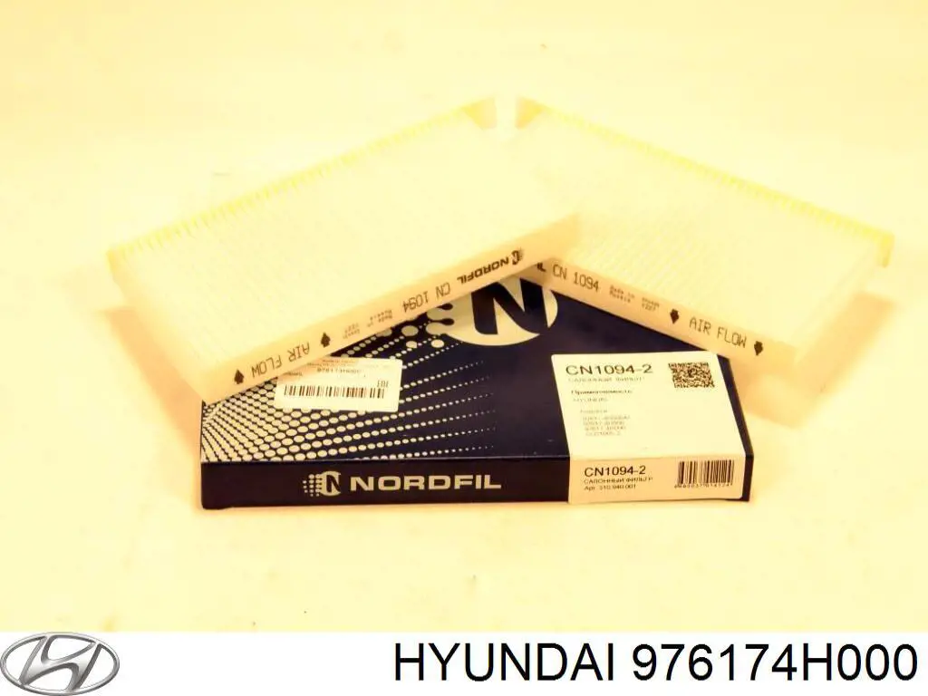 976174H000 Hyundai/Kia filtro habitáculo
