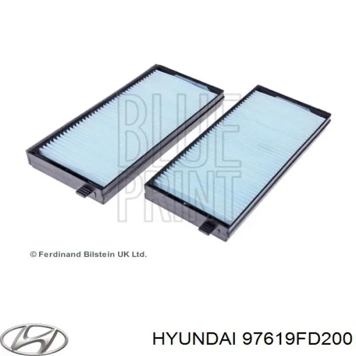 Filtro de cabina Hyundai/Kia 97619FD200 precio, desde 15,11 EUR