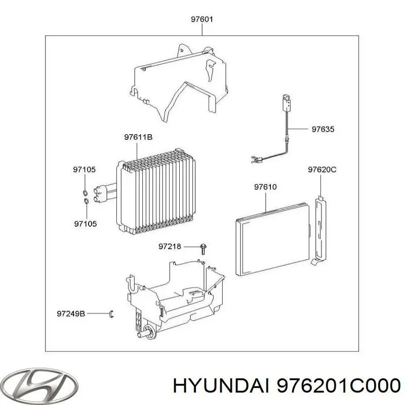  Hyundai/Kia 976201C000 precio, desde 50,18 EUR