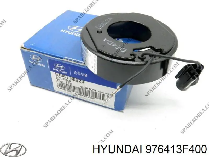 Embrague del compresor del aire acondicionado Hyundai/Kia 976412B700