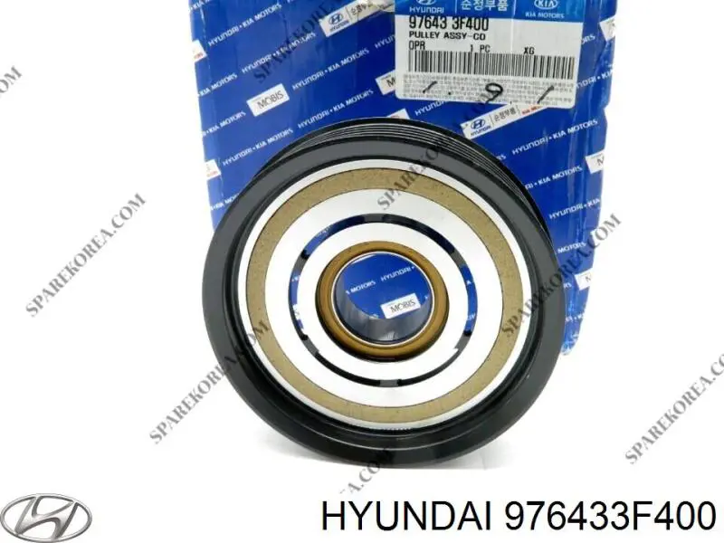 Polea Compresor A/C para Hyundai Sonata (NF)