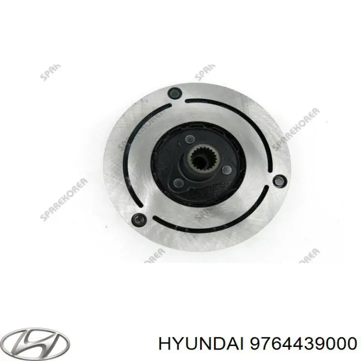 Polea Compresor A/C para Hyundai Coupe (GK)