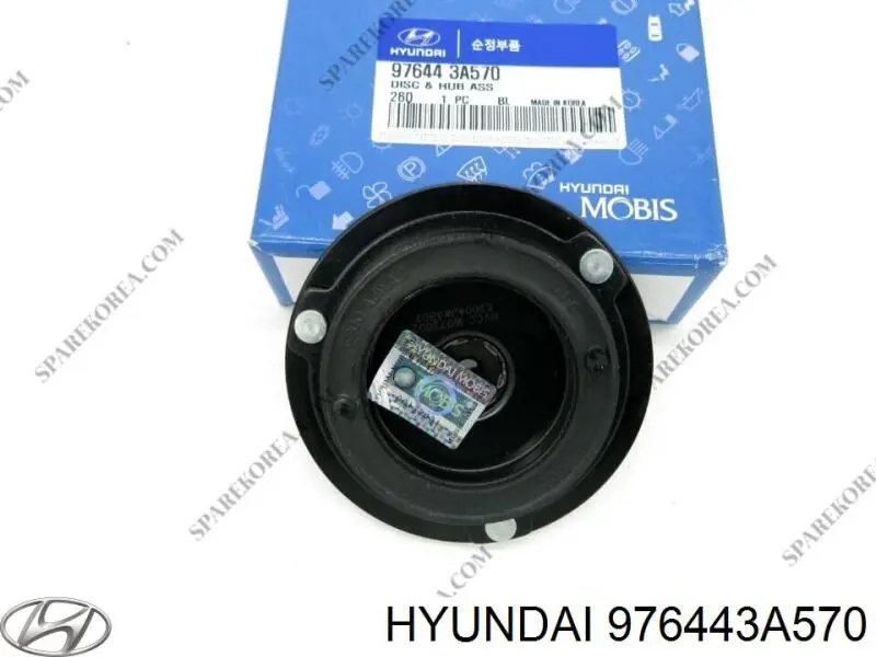 Comprar 976443A570 Hyundai/Kia Acoplamiento magnético, compresor del aire acondicionado 