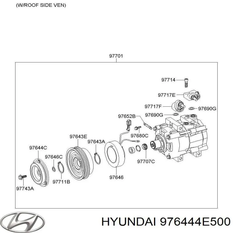 976444E500 Hyundai/Kia