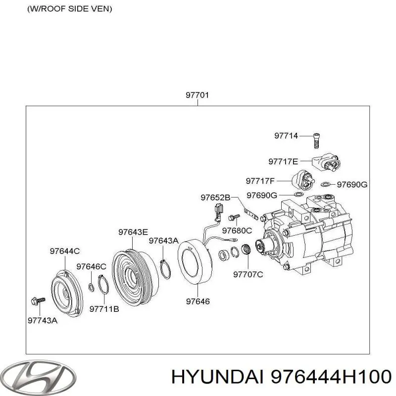 976444H100 Hyundai/Kia