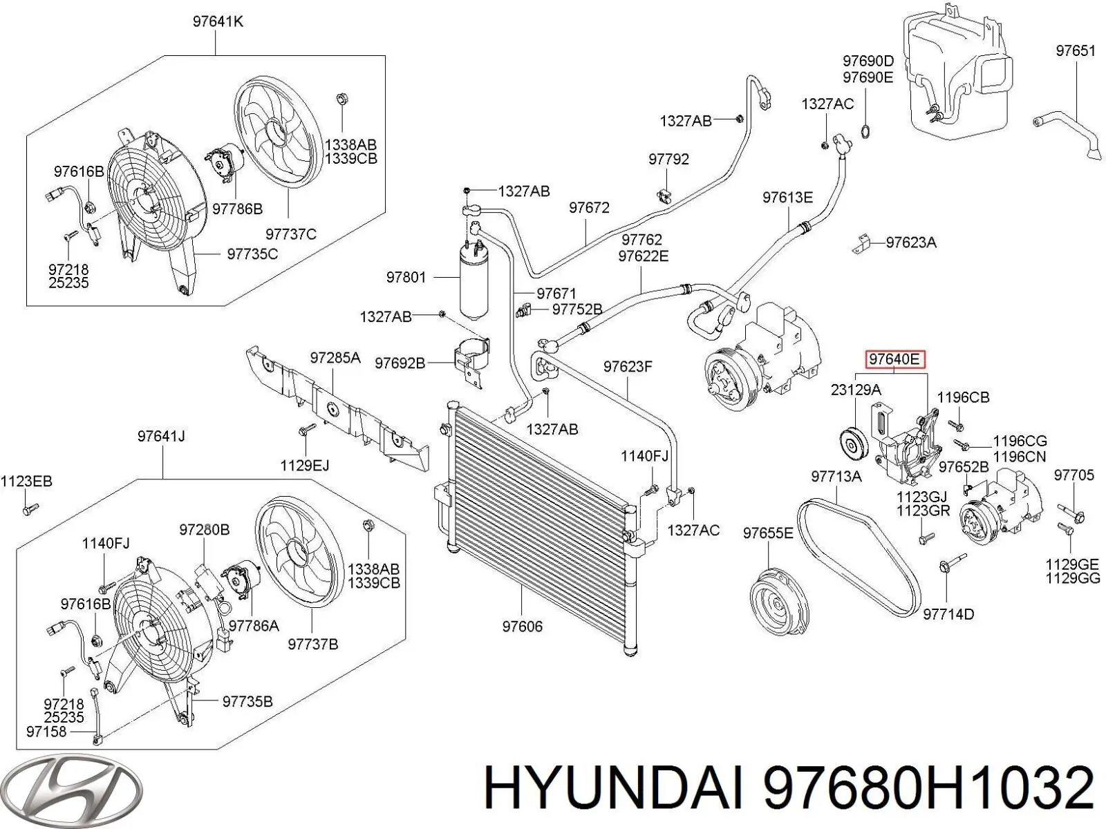 97680H1032 Hyundai/Kia