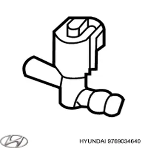 9769034640 Hyundai/Kia anillo de sellado de la manguera de retorno del compresor