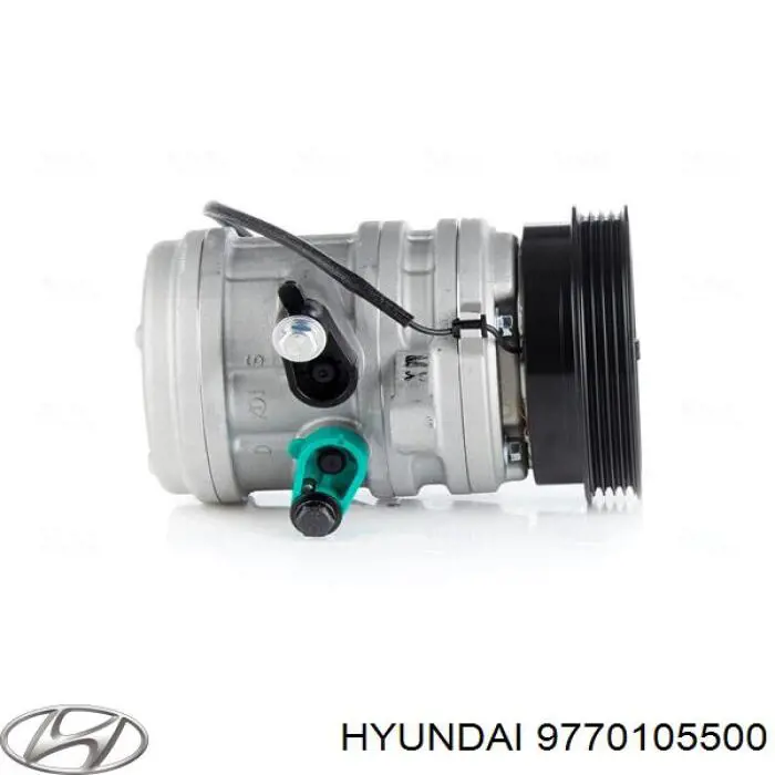 9770105500 Hyundai/Kia compresor de aire acondicionado