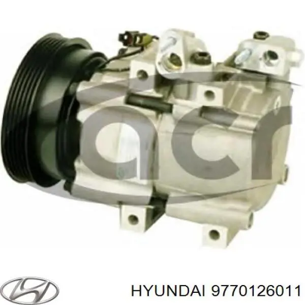 9770126011 Hyundai/Kia compresor de aire acondicionado