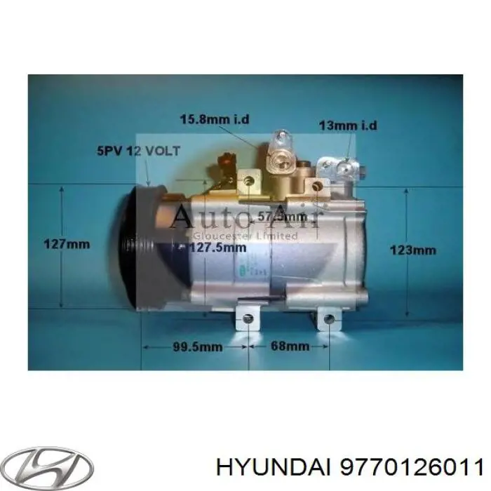 Compresor ac Hyundai/Kia 9770126011 precio, desde 279,91 EUR