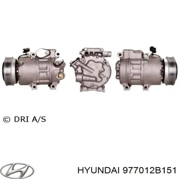 977012B151 Hyundai/Kia compresor de aire acondicionado