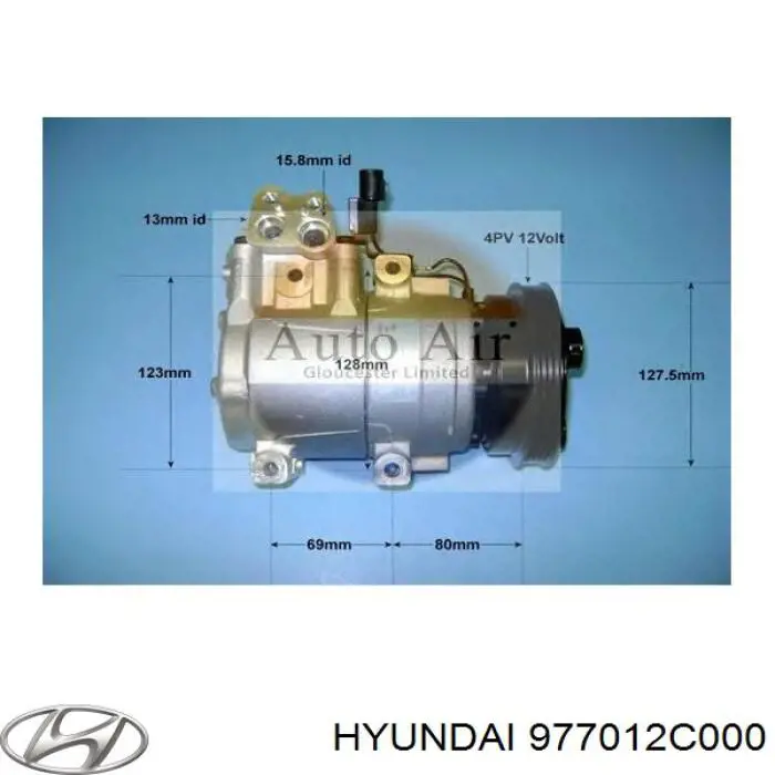 977012C000 Hyundai/Kia compresor de aire acondicionado