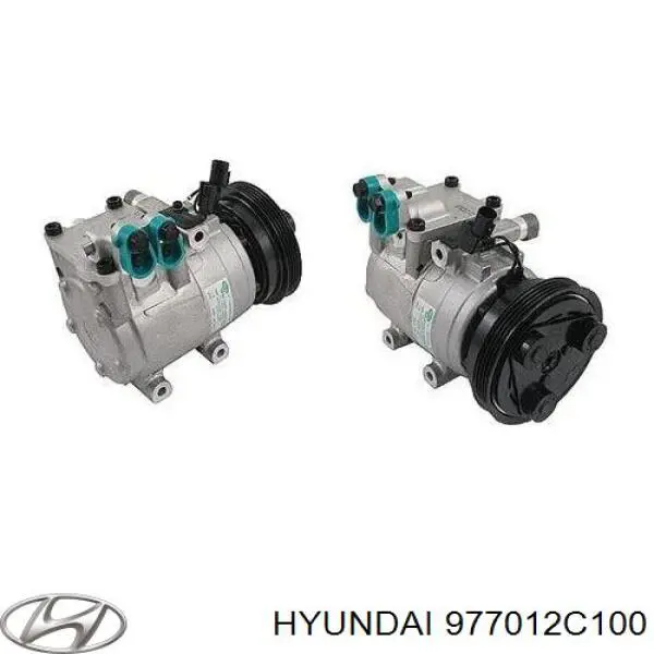 97701-2C100 Hyundai/Kia compresor de aire acondicionado