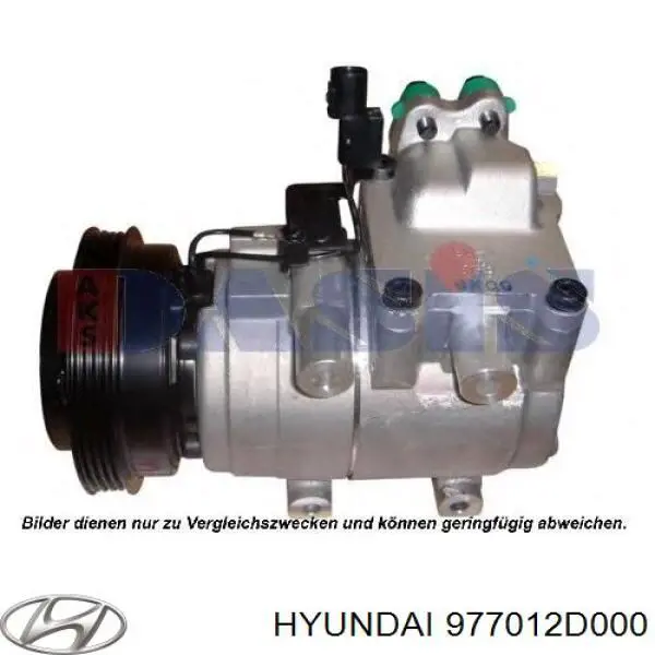Comprar 977012D000 Hyundai/Kia Compresor de aire acondicionado coche