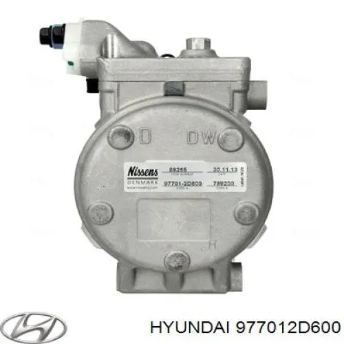 97701-2D600 Hyundai/Kia compresor de aire acondicionado
