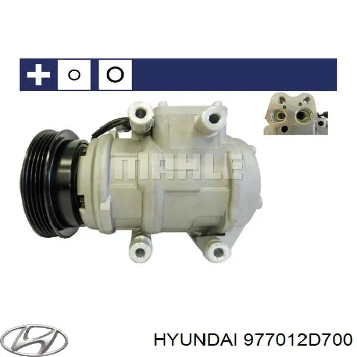 Compresor de aire acondicionado 977012D700 Hyundai/Kia