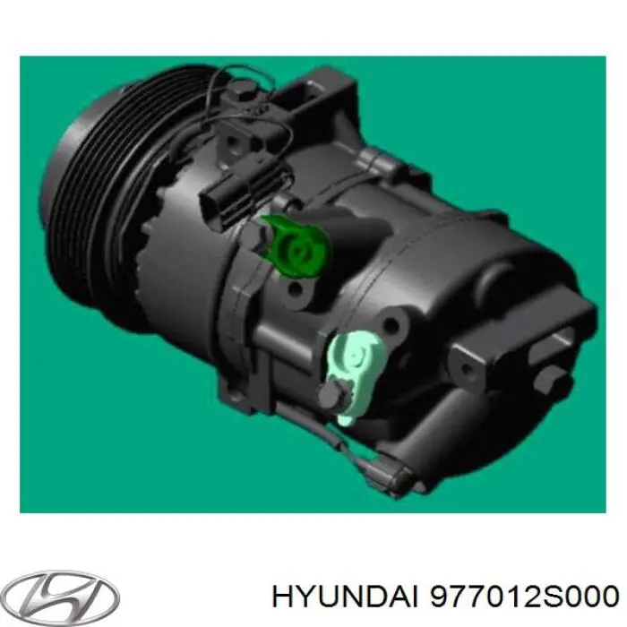 977012S000 Hyundai/Kia compresor de aire acondicionado