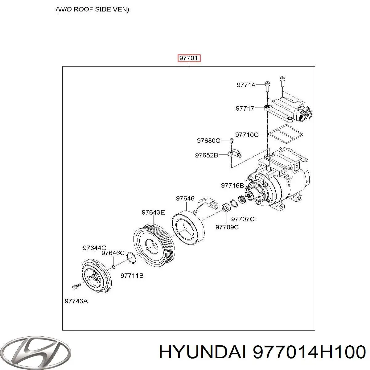 977014H100 Hyundai/Kia