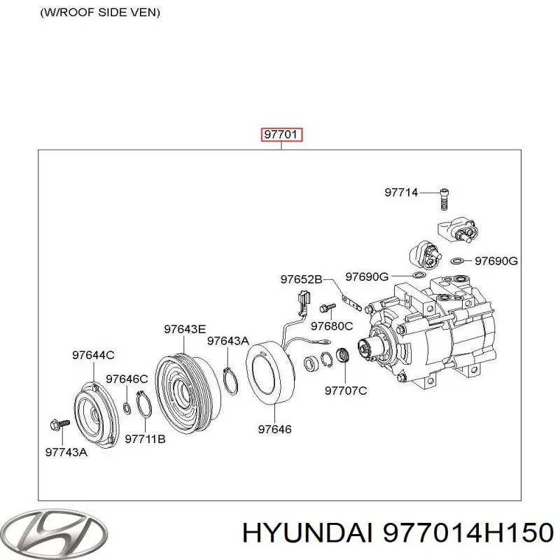 977014H150 Hyundai/Kia