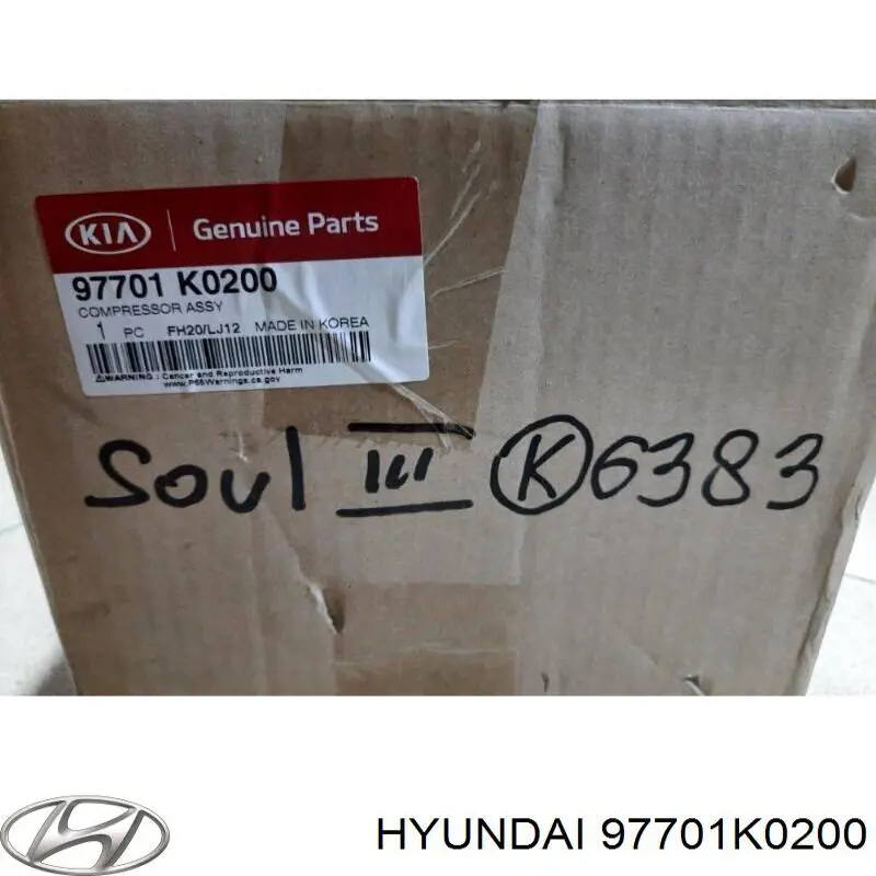 97701K0200 Hyundai/Kia