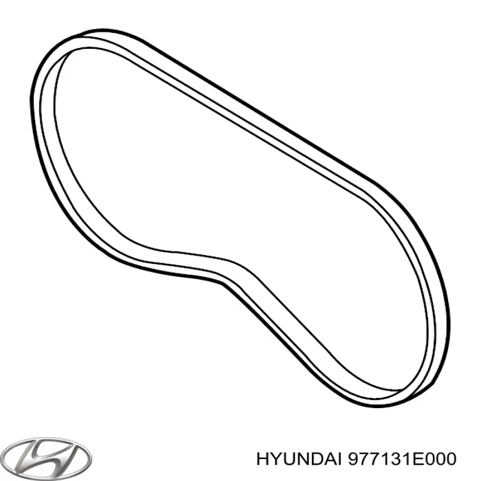 Correa trapezoidal Hyundai Accent 2 LC