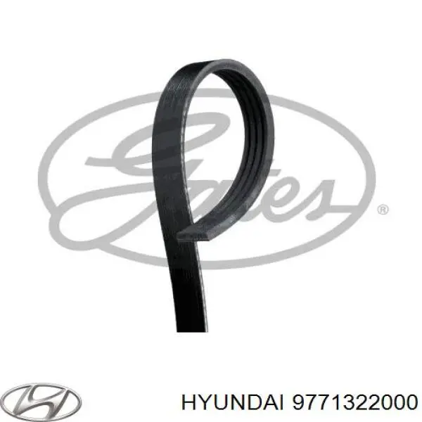 9771322000 Hyundai/Kia correa trapezoidal