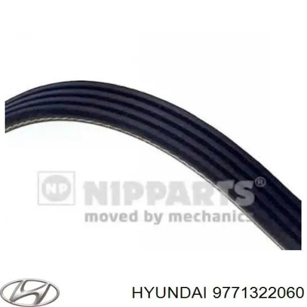 97713-22060 Hyundai/Kia correa trapezoidal