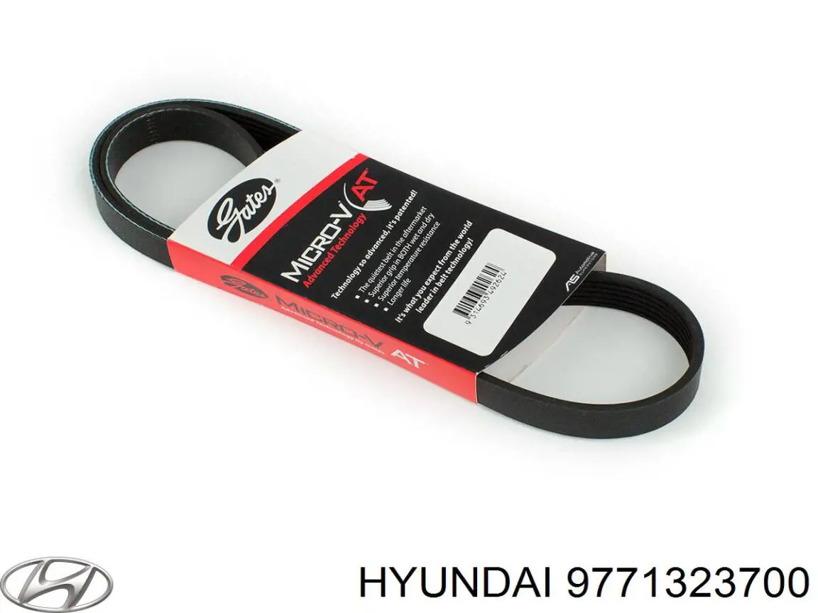 9771323700 Hyundai/Kia correa trapezoidal
