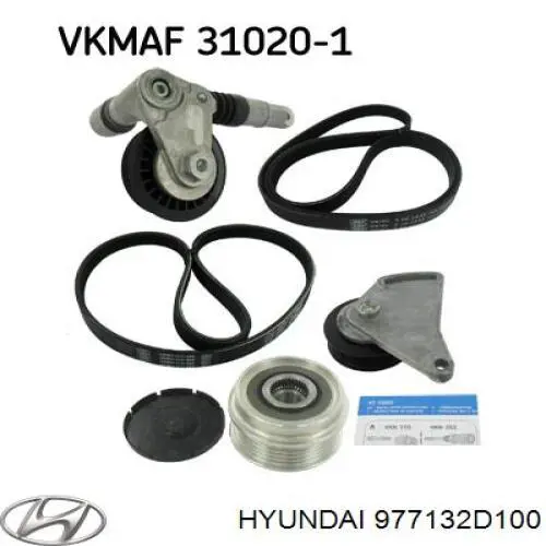 Comprar 977132D100 Hyundai/Kia Correa trapezoidal